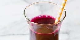 Basil Beet Blender Juice