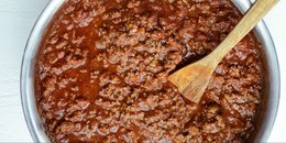 Clean Eating Meat Sauce
