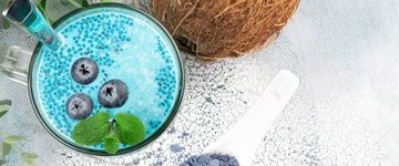 Blue Matcha Coconut Smoothie
