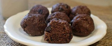 Keto No-Bake Brownie Bites