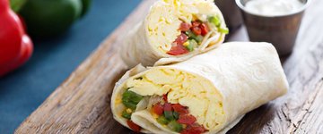 Scrambled Egg Wrap