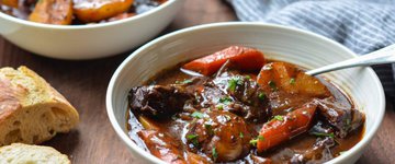 Beef Stew with Carrots & Potatoes