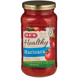 H-E-B Select Ingredients Healthy Marinara Pasta Sauce