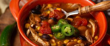 Crockpot Chicken Taco Chili
