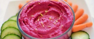 Roasted Beet Hummus 
