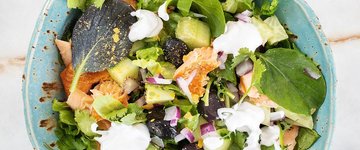 Mediterranean Salmon Salad