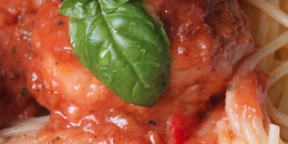 Spaghetti with Turkey Meatballs