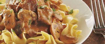 Sirloin Stroganoff