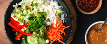 Asian Veggie & Rice Bowl