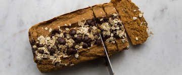 Sweet Potato Bread with Dark Chocolate Chips
