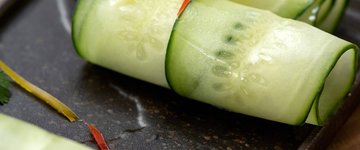 Cucumber Feta Rolls