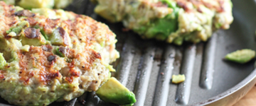Chicken Avocado Burgers