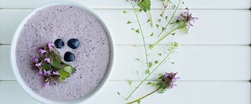 Blueberry Hemp Overnight Oats