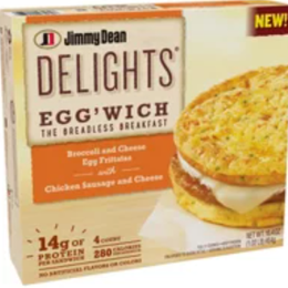 Jimmy Dean Broccoli Cheese Egg'wich