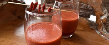 Raspberry Goji Lemonade 