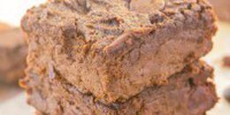 4 Ingredient Flourless Sweet Potato Brownies