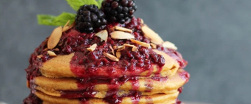 Whole Wheat Lemon Ricotta Pancakes