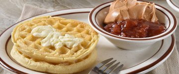 Peanut Butter and Jelly Waffle Sandwich