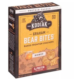 Kodiak Cakes Bear Bites, Honey Frontier Graham Crackers
