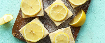 Creamy Vegan Lemon Bars