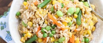Vegetable Fried Brown Rice