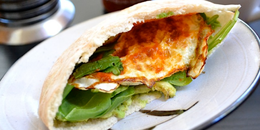 Avocado Breakfast Pita