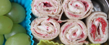 Cream Cheese & Chia Jam Rolls 