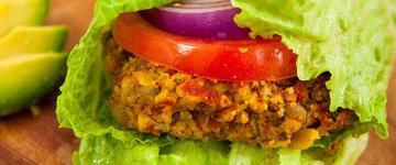CURRIED LENTIL CASHEW BURGER RECIPE