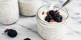 Chia Blueberry Pudding