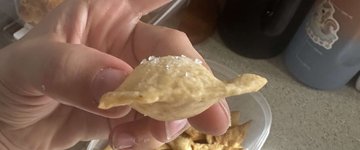 Simple Sourdough Pita Crackers
