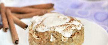 Cinnamon Roll Baked Oatmeal