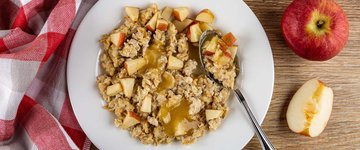 Overnight Applesauce Oatmeal