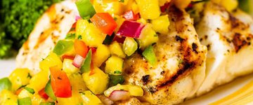 Chicken with Pineapple Salsa
