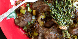 Chicken Liver with Garlic and Thyme
