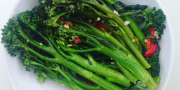 Steamed Garlicy Rapini