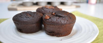 Chocolate Lentil Lunchbox Muffins