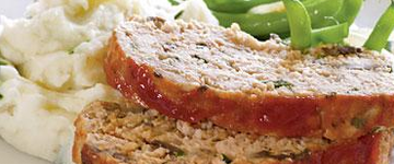 Spicy Turkey Meatloaf with Ketchup Topping
