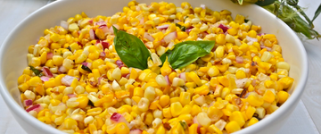 Coconut, Corn and Almond Salad