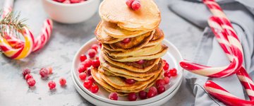 Vegan Holiday Pancakes