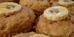Almond Butter Banana Muffins