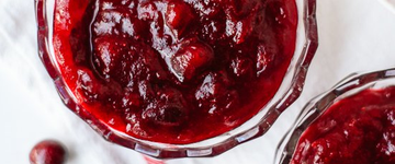 Naturally Sweetened Cranberry Sauce