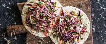 Chicken Thai Peanut Wraps
