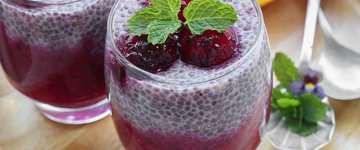 Berry Chia Seed Pudding