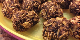 Chocolate Banana Granola Minis