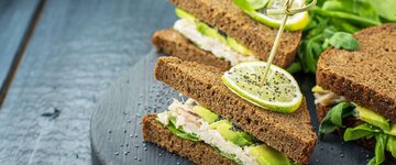 Avocado Chicken Salad Sandwich