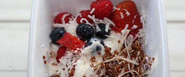 Sweet and Nutty Quinoa Parfait