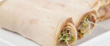 Turkey & Hummus Roll Ups