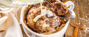 Cinnamon Roll in a Mug