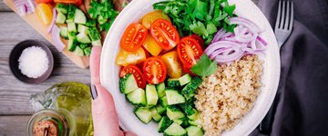 Mediterranean Quinoa Salad Bowl