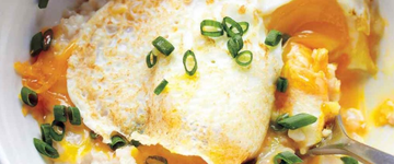 Savory Oatmeal and Soft Cooked Egg